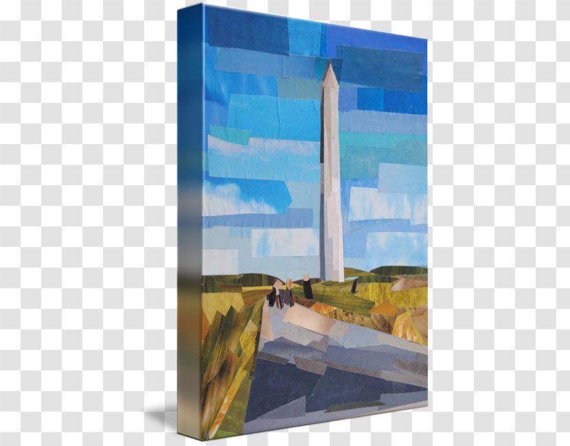 Washington Monument Painting Acrylic Paint Gallery Wrap - Canvas Transparent PNG