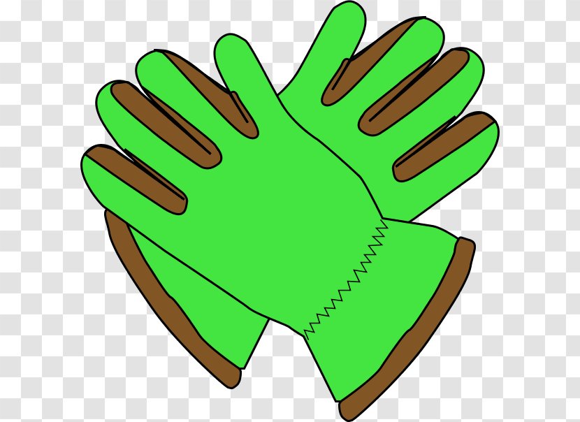 Glove Gardening Clip Art - Royaltyfree - Safety Transparent PNG