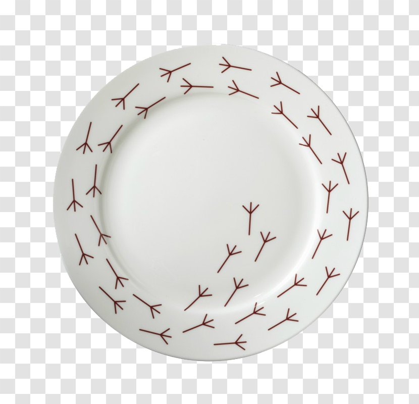 Table Plate Ceramic Dining Room Bone China - Donna Wilson Ltd - Dandelion Transparent PNG