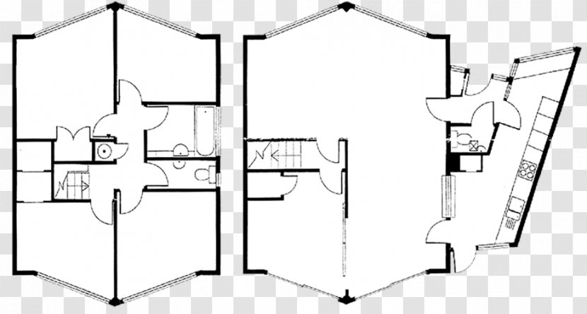 House Floor Plan Building - Map Transparent PNG