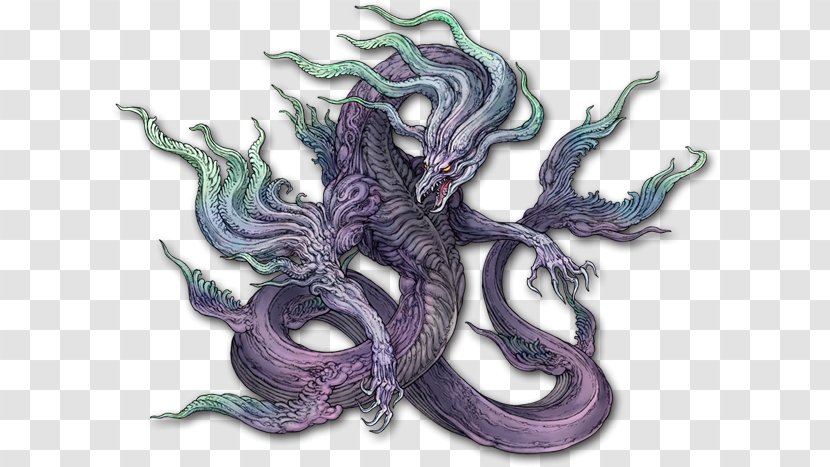 Terra Battle Livyatan Dragon Leviathan Bahamut - Mistwalker Transparent PNG
