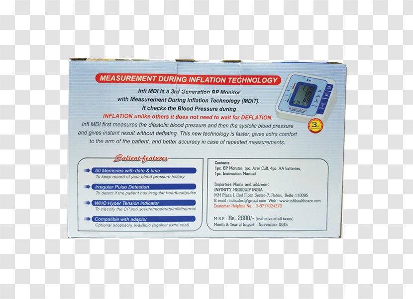 Sphygmomanometer Blood Pressure Measurement Monitoring - Machine Transparent PNG