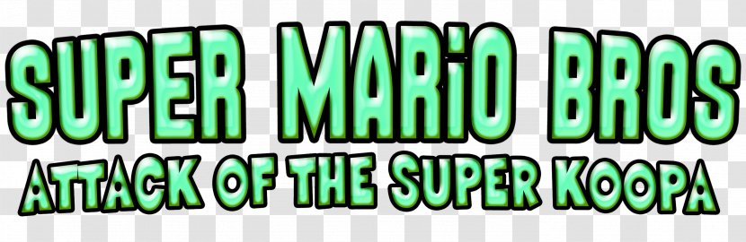 Mario Bros. Logo Brand Font - Super Bros Transparent PNG