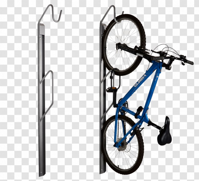 Bicycle Wheels Frames Tires Car - Parking Rack Transparent PNG