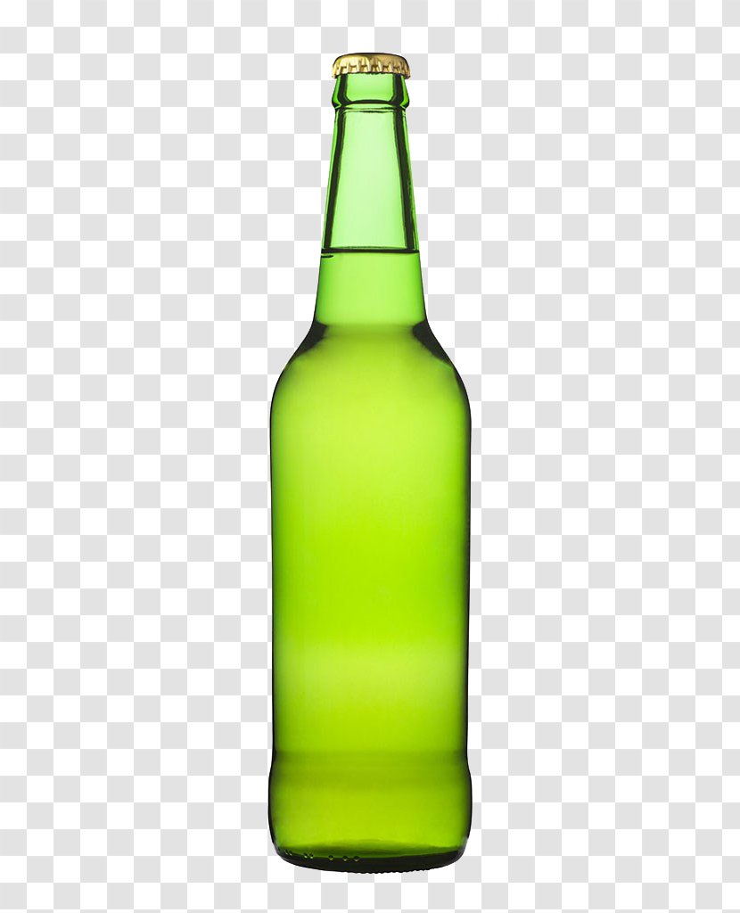 Beer Bottle Glass - Glasses - Green Transparent PNG
