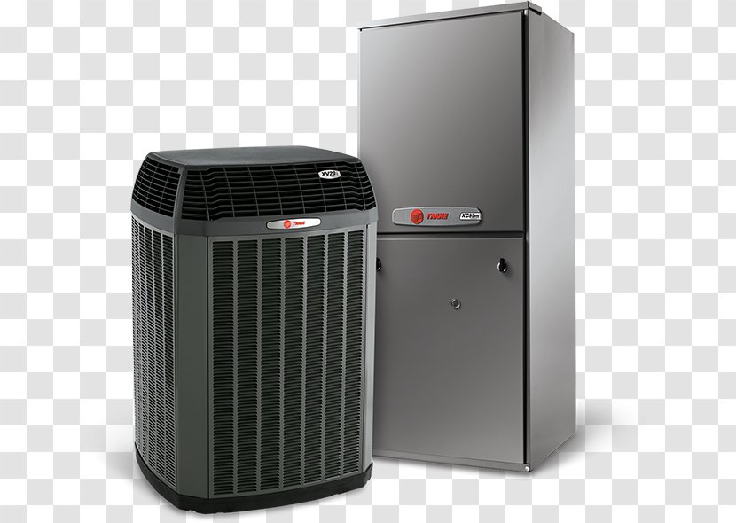 Furnace Trane Air Conditioning Seasonal Energy Efficiency Ratio HVAC - Jw Harris Co Inc Transparent PNG