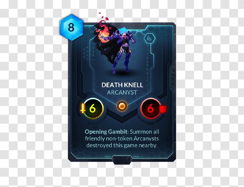 Duelyst Magic: The Gathering Video Game Digital Collectible Card Counterplay Games - Death Knell Transparent PNG