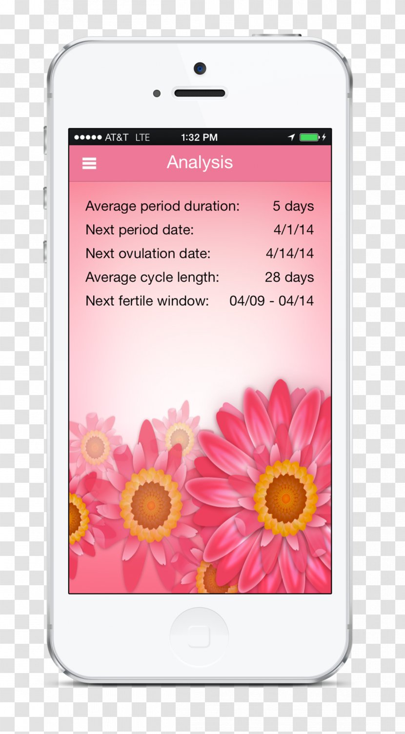 Pink M Font Mobile Phones IPhone - Gym Landing Page Transparent PNG