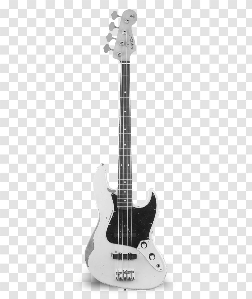 Fender Jazz Bass Guitar Musical Instruments Corporation Precision Flea - Silhouette Transparent PNG