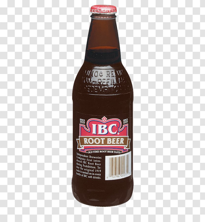 IBC Root Beer Fizzy Drinks A&W - Bottle Transparent PNG