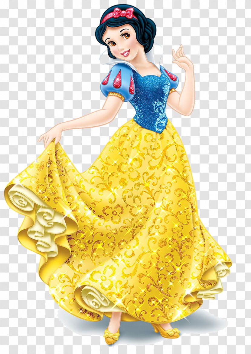 Snow White Disney Princess Aurora Dress Cinderella - Walt Company Transparent PNG