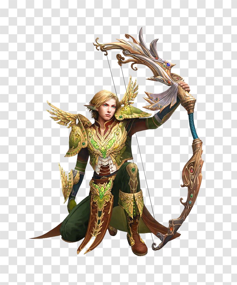 Half-elf Legendary Creature Figurine Rohan - Elf - Column Arch Transparent PNG