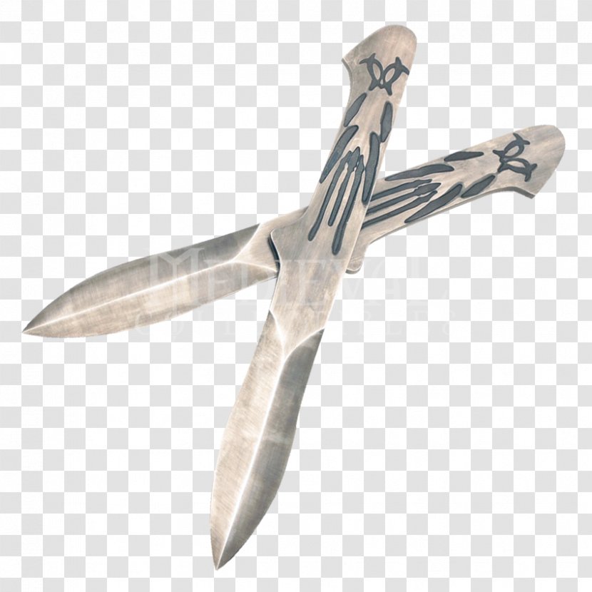Throwing Knife Dagger Scabbard - Cold Steel Transparent PNG