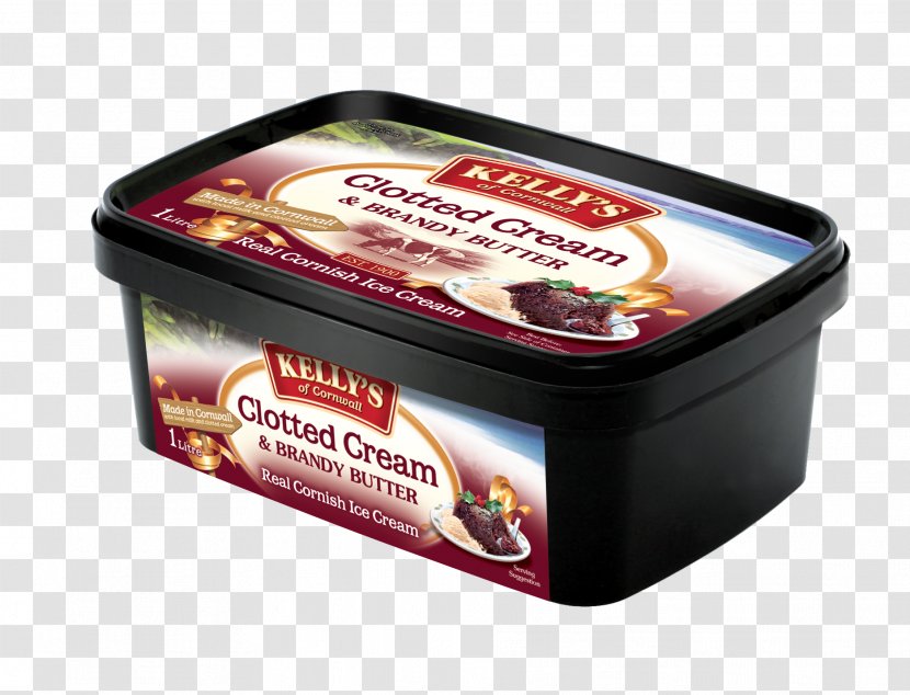 Clotted Cream Cornish Ice Crumble - Jam Transparent PNG