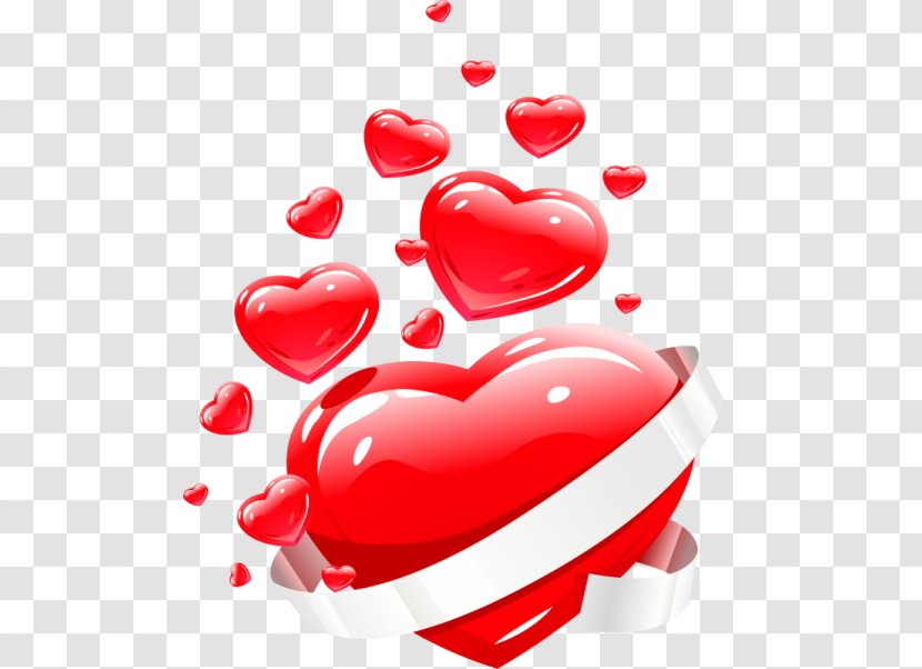 Love Heart Clip Art - Silhouette Transparent PNG