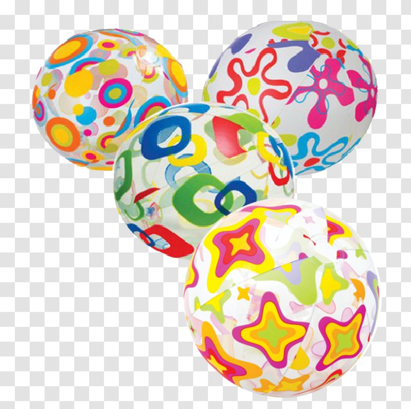 Beach Ball Inflatable Water Polo Toy - Play - Colorful Fool's Day Mischievous Transparent PNG