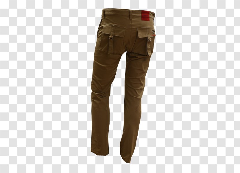 Cargo Pants Khaki Jeans - Pocket Transparent PNG