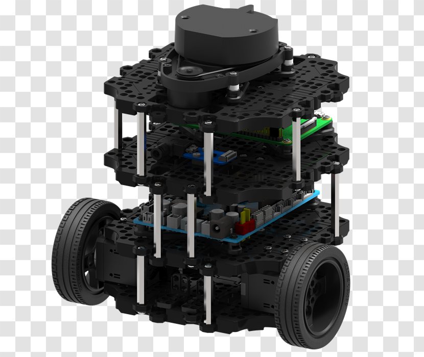 Hamburger TurtleBot Robot Operating System DYNAMIXEL - Intel Realsense R200 Transparent PNG