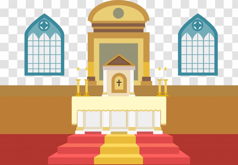 Euclidean Vector Church Altar Download Transparent PNG