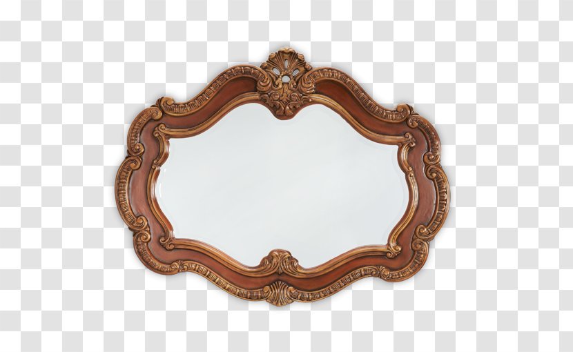 Mirror Bedside Tables Furniture Dining Room - Oval Transparent PNG