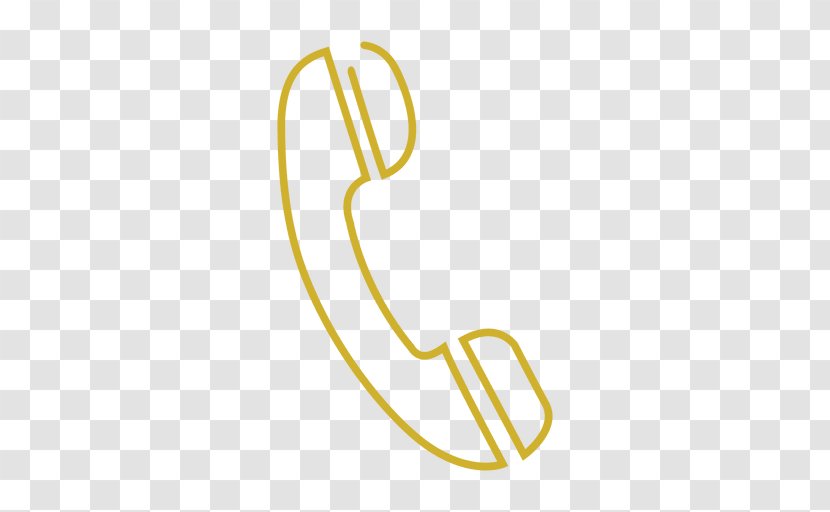 Telephone Mobile Phones - Share Icon - Yellow Line Transparent PNG