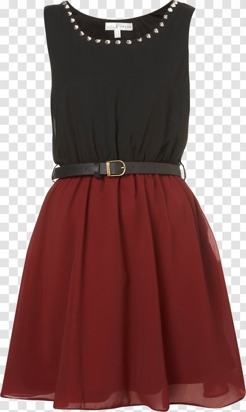 Little Black Dress Shoulder - Cocktail - Oxblood Red Transparent PNG