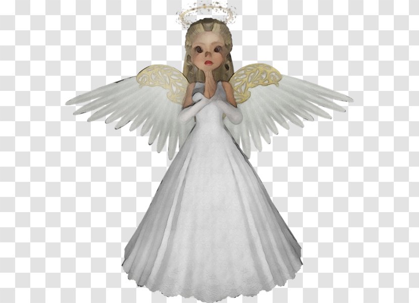 Angel Cartoon - Gown - Costume Transparent PNG