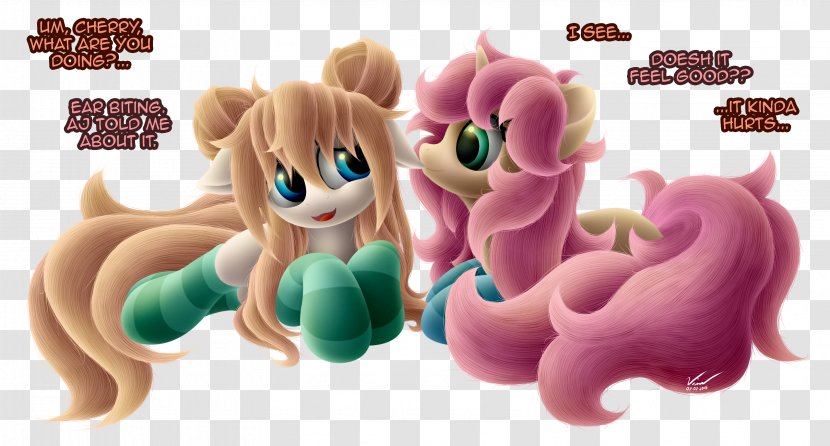 Cartoon Pony Comics Drawing Stuffed Animals & Cuddly Toys - Romantic Cherry Transparent PNG