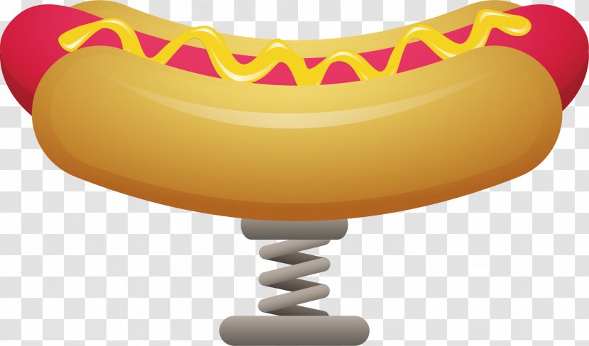 Nathans Hot Dog Eating Contest Fast Food Pizza - Meal - Vector Hand-painted Delicious Sausage Toys Transparent PNG