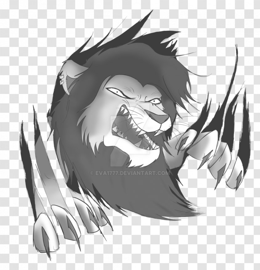 Tattoo Artist Drawing Carnivora - Watercolor - Lion Transparent PNG