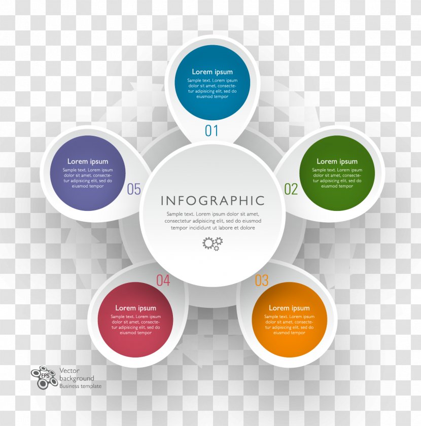 Infographic Chart Information Computer File - Orange - Beautifully Designed Infographics Vector Material Transparent PNG