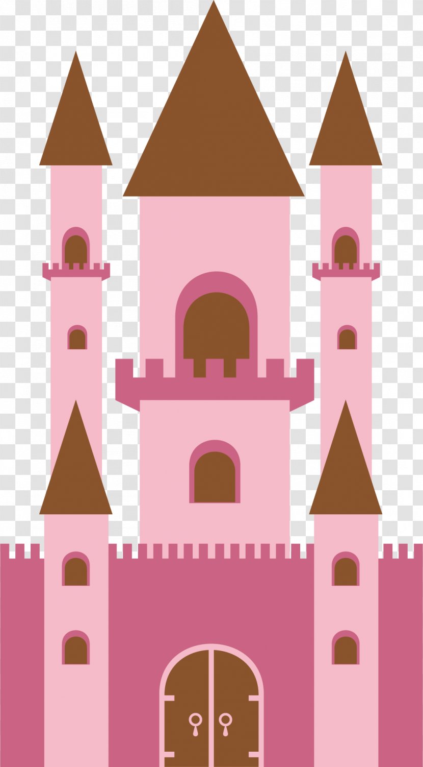 Princess Castle Royalty-free Clip Art - Facade - Building Transparent PNG