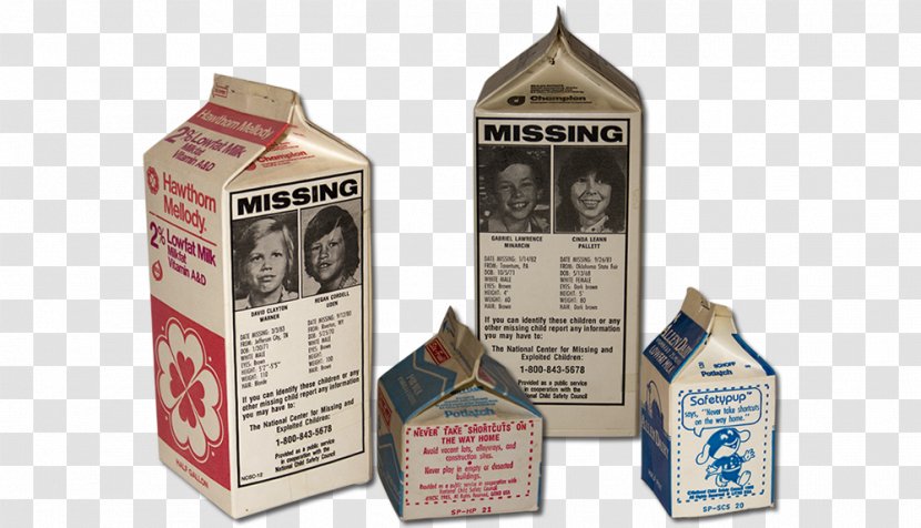 Disappearance Of Etan Patz Photo On A Milk Carton Missing Person Almond - Advertising Transparent PNG