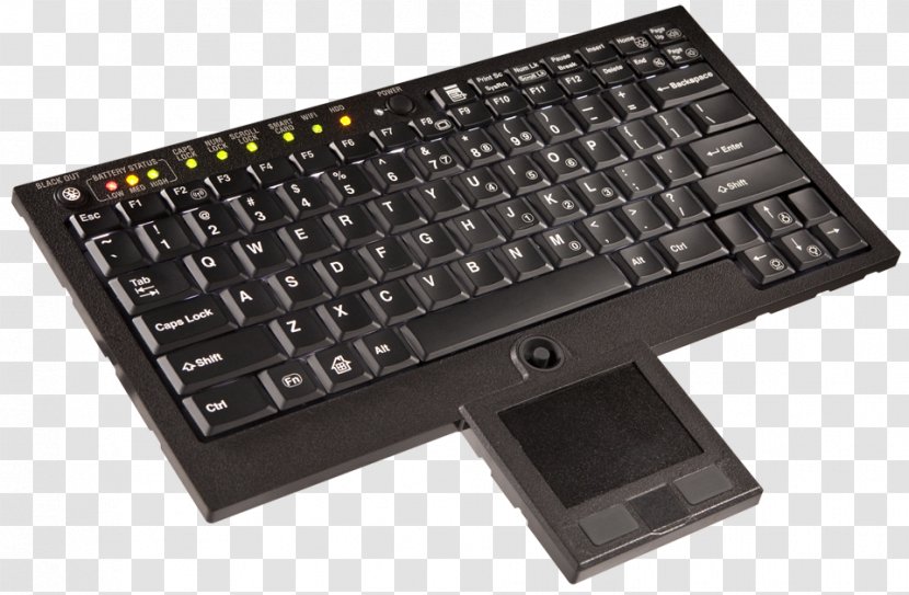Computer Keyboard Numeric Keypads Space Bar Touchpad Laptop - Part Transparent PNG
