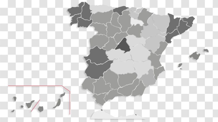 Map Information Geography R.Belda Llorens S.A. Autonomous Communities Of Spain Transparent PNG