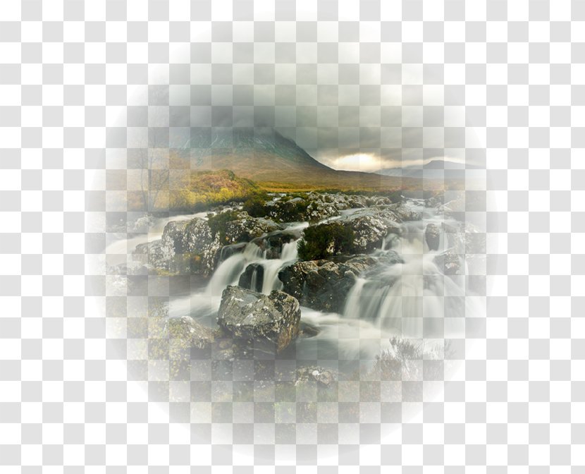 Waterfall Cartoon - Money - Rock Transparent PNG