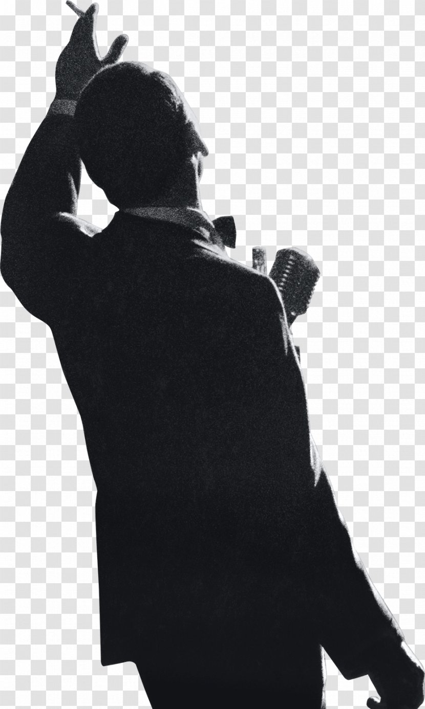 Silhouette Person Sinatra: World On A String Celebrity - Standing Transparent PNG