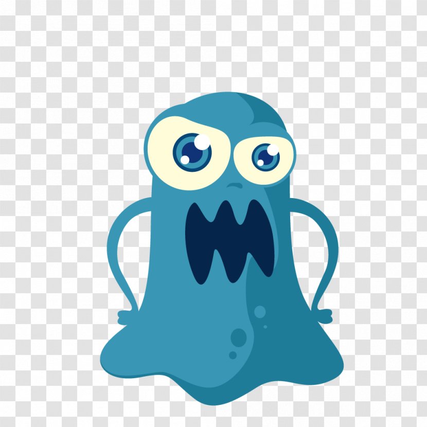 Monster Clip Art - Flat Design Transparent PNG