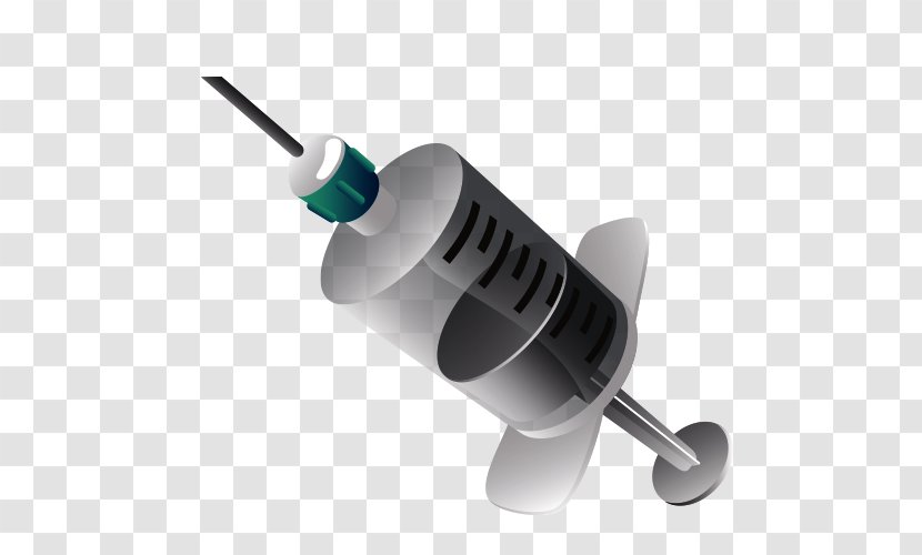 Syringe Tool - Vector Transparent PNG