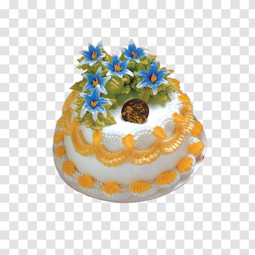 Birthday Cake Cream Dessert - Royal Icing - Holiday Transparent PNG