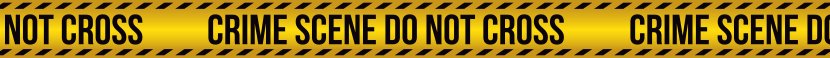 Yellow Symmetry - Police Line Crime Tape Clip Art Image Transparent PNG