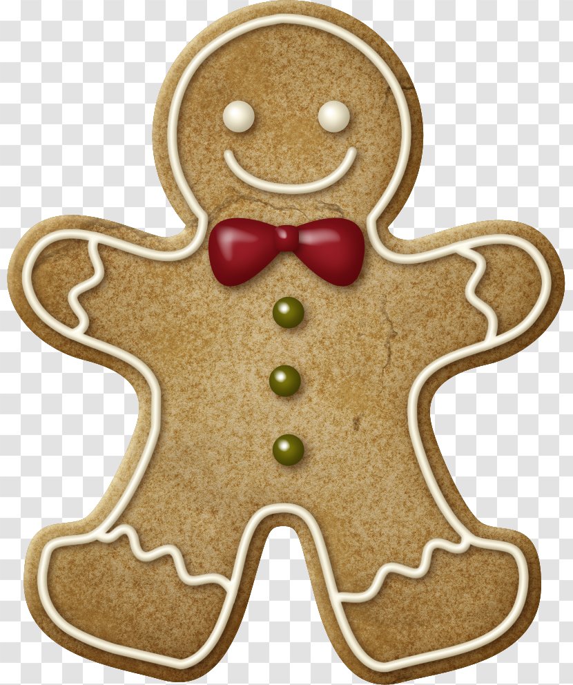 The Gingerbread Man Christmas Cookie Clip Art - Biscuit Transparent PNG
