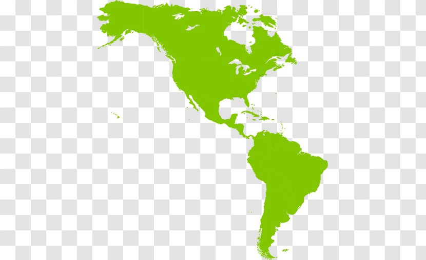 World Map United States South America - Americas - Waibo Vector Transparent PNG