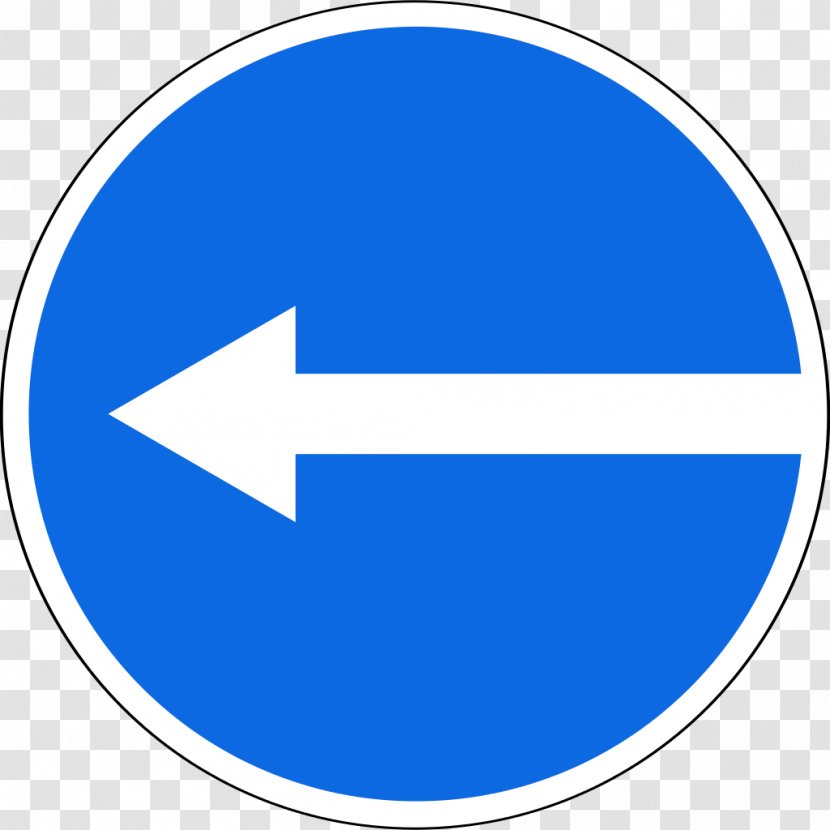 Traffic Signs Regulations And General Directions Mandatory Sign Road In Singapore - Royaltyfree Transparent PNG