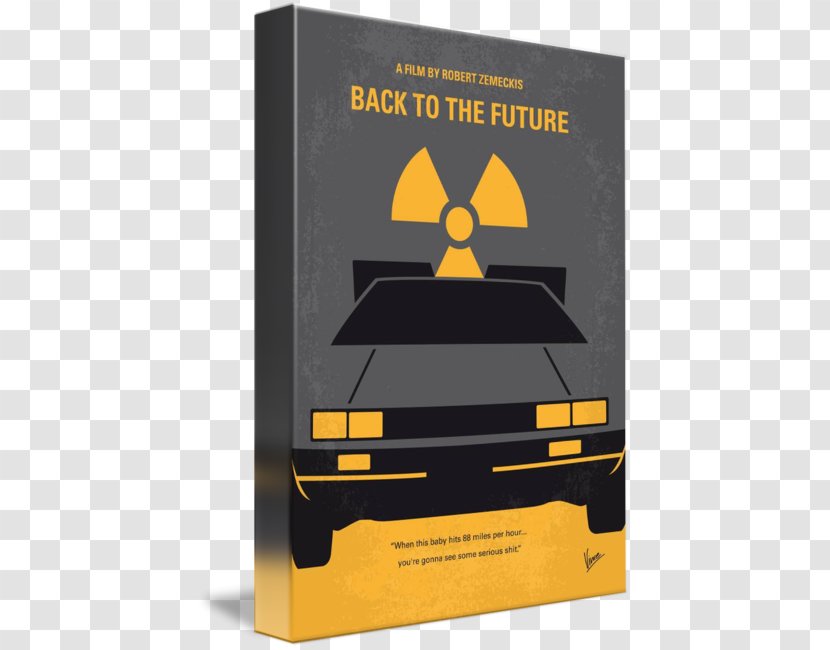 Canvas Print Film Poster Back To The Future - Printmaking Transparent PNG