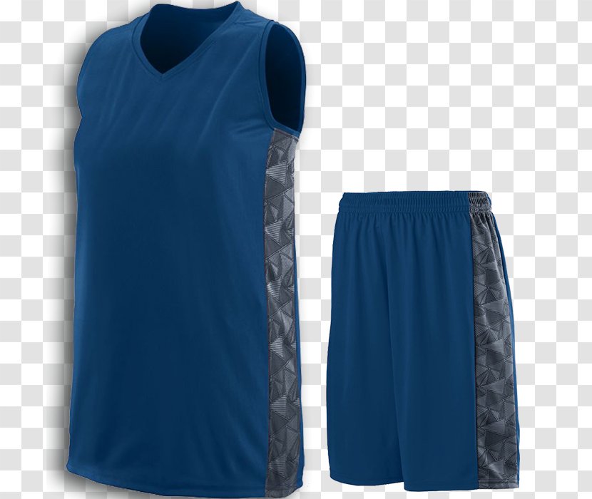 Basketball Uniform Jersey Sleeveless Shirt - Camouflage - Break Fast Transparent PNG