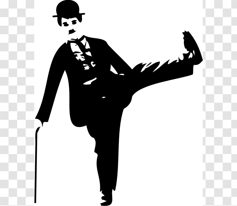 Text Human Behavior Clip Art - Performing Arts - Charlie Chaplin Stencil Transparent PNG