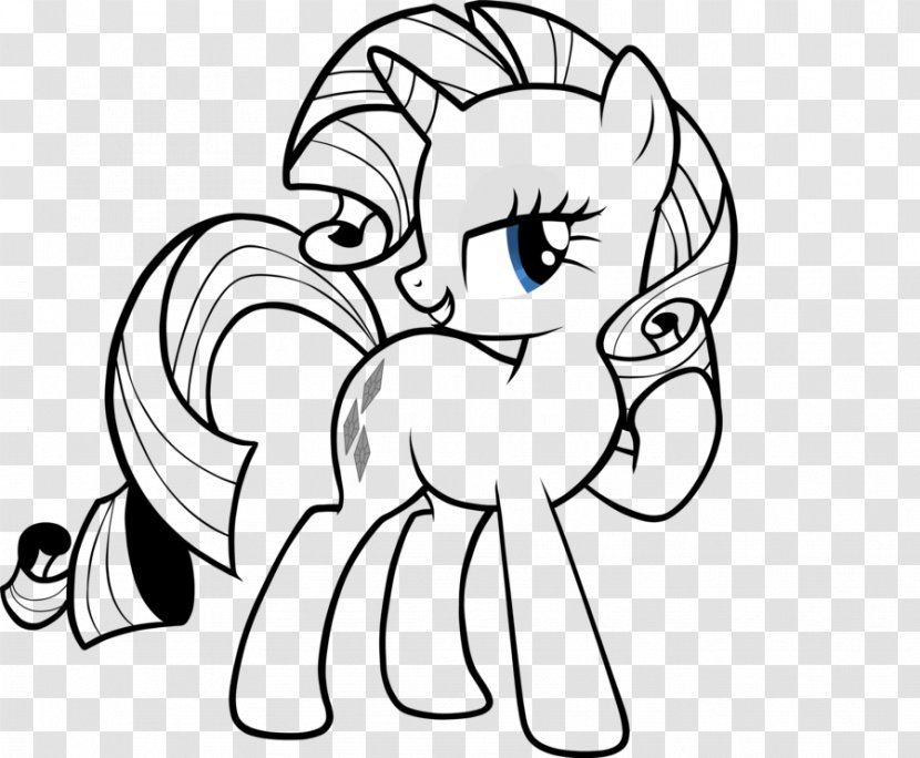 Pony Rarity Sunset Shimmer Princess Luna Twilight Sparkle - Cartoon - Horse Transparent PNG