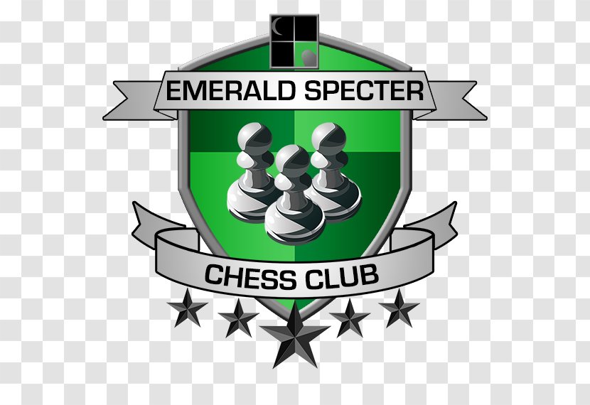 Logo Chess Club Organization Emblem - Green Transparent PNG