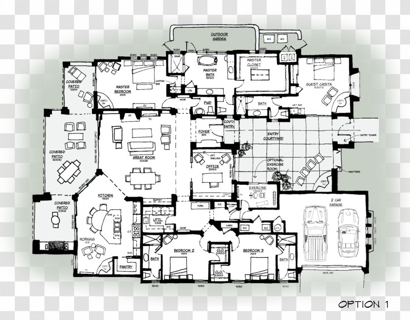 Floor Plan Square - Design Transparent PNG